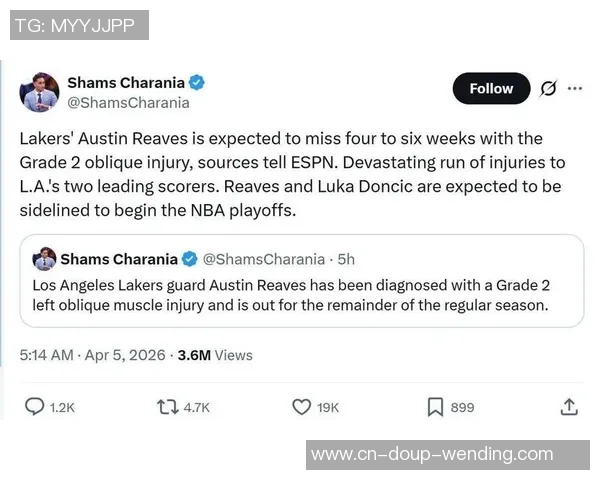 无东无詹时里夫斯场均40+10 高管：他或许5年2亿续约湖人